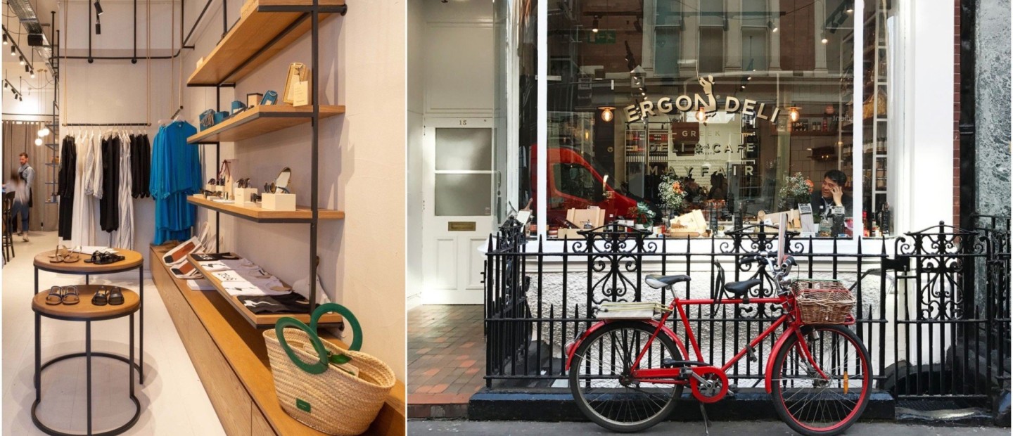 Fashion meets Food: Το Ergon Deli & Cafe στο Mayfair φιλοξενεί το pop up κατάστημα του Zeus + Dione
