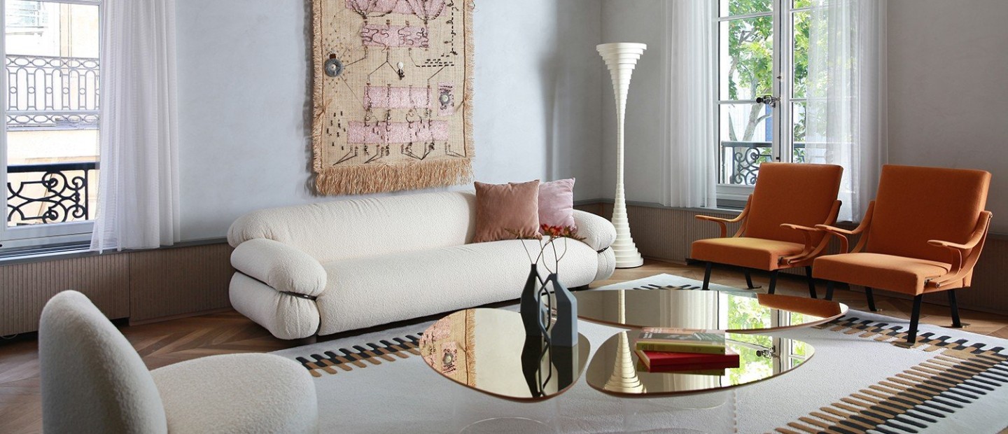 Ένα art διαμέρισμα στο Παρίσι με θέα στην εκκλησία Saint Sulpice 