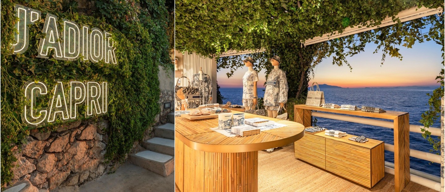 O οίκος Dior κάνει απόβαση στην Ιταλική Ριβιέρα εγκαινιάζοντας τρία exclusive pop-up stores για το φετινό καλοκαίρι 