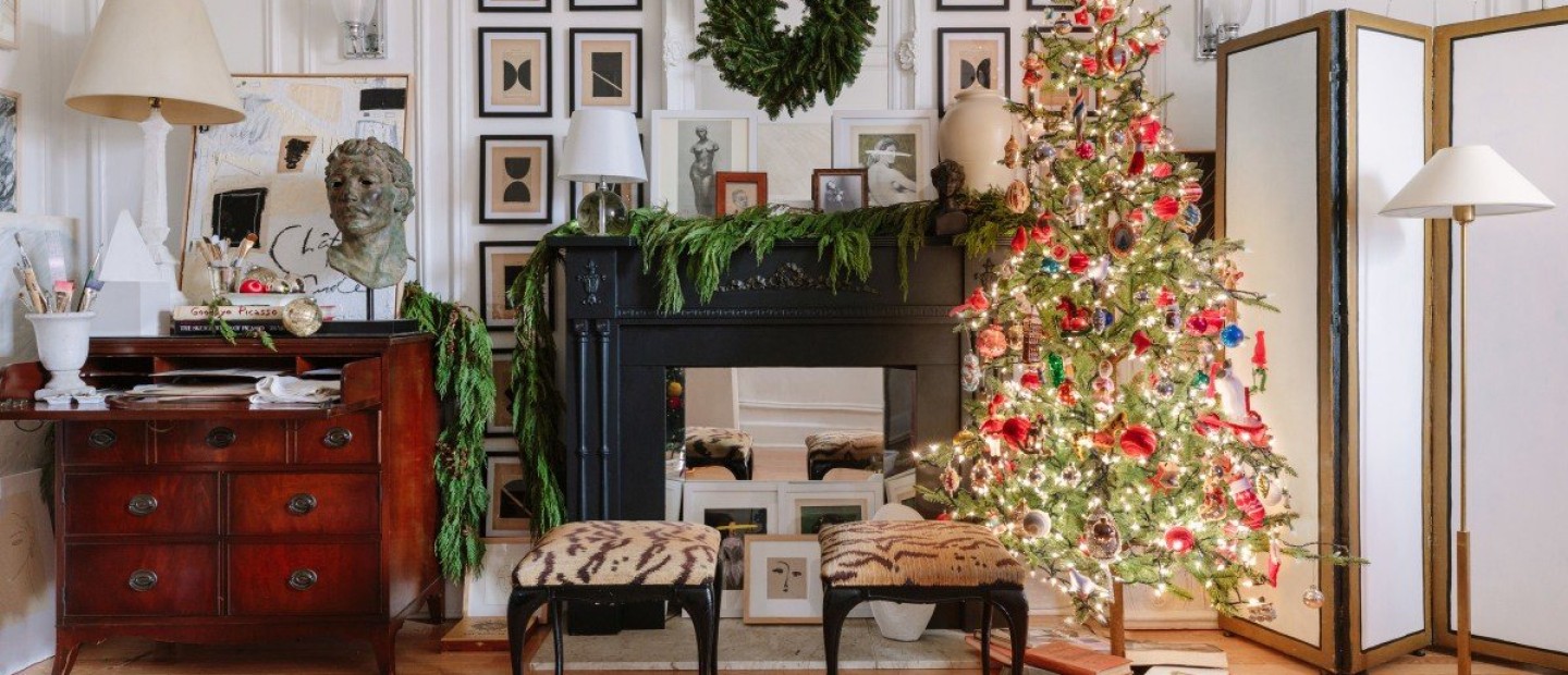 Let the spirit in: Ένα townhouse στο Chicago με vintage αναφορές & φανταστικό festive design