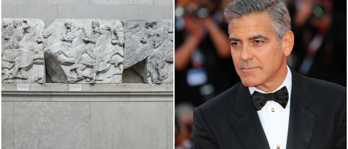 O George Clooney ζητάει να επιστραφούν τα Μάρμαρα του Παρθενώνα στην Ελλάδα