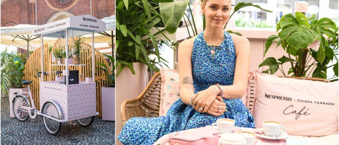 Μέσα στο pop-up café της Nespresso και της Chiara Ferragni από το collab τους στο Μιλάνο