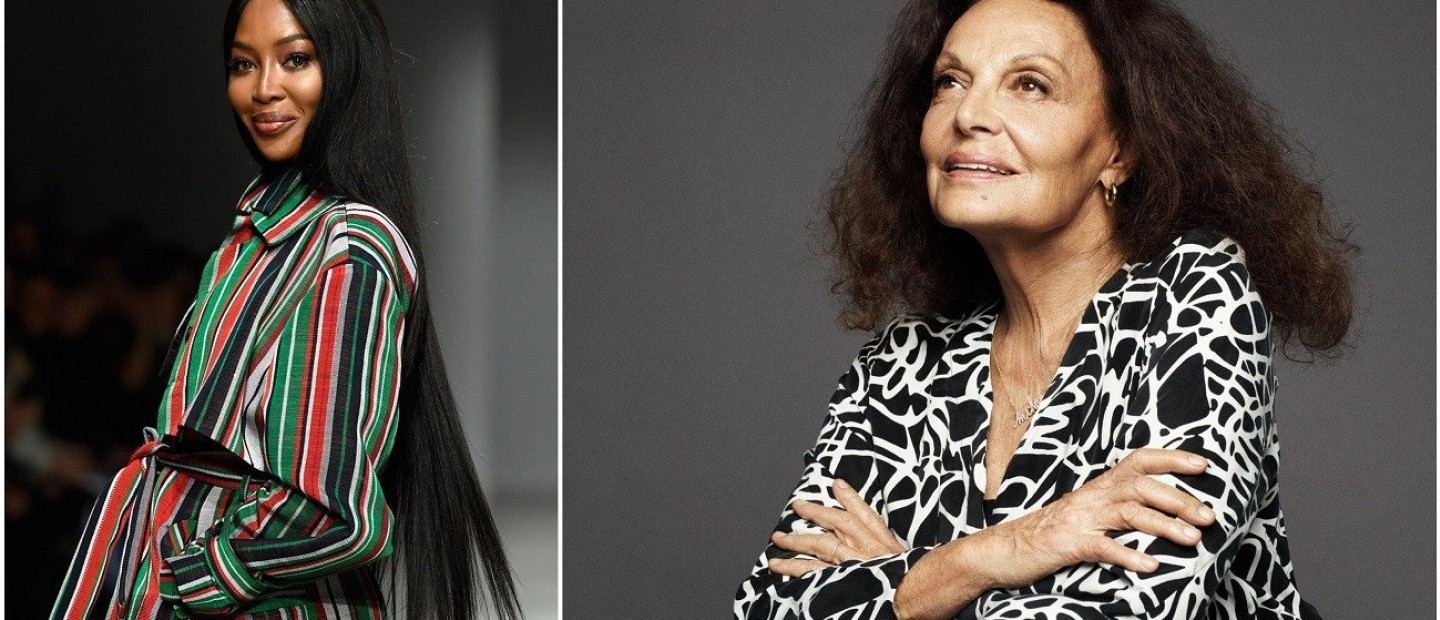 Η Naomi Campbell και η Diane von Furstenberg μοιράζονται τις κοινές τους εμπειρίες στον χώρο της μόδας