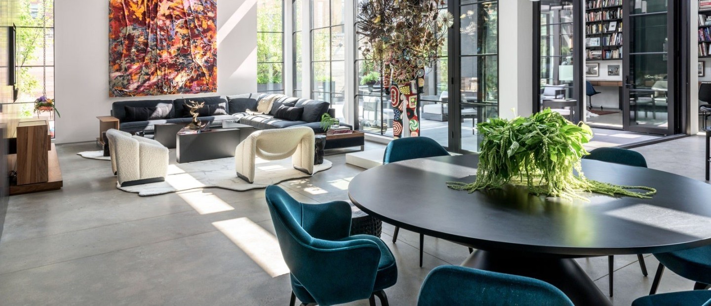 Μια super stylish κατοικία στο Chicago υμνεί τη μόδα αλλά και τη μοντέρνα τέχνη