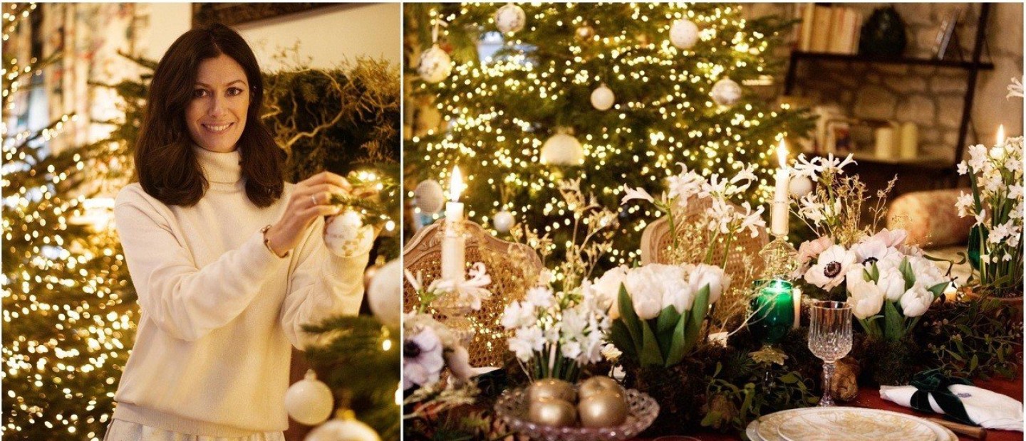 Η creative director του Dior Maison, Cordelia de Castellane, δημιουργεί το πιο festive art de la table