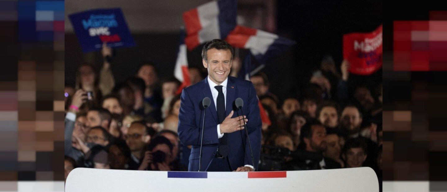 Επανεκλογή Macron: Μια πολιτική νίκη, ταυτισμένη με κρατικό διχασμό