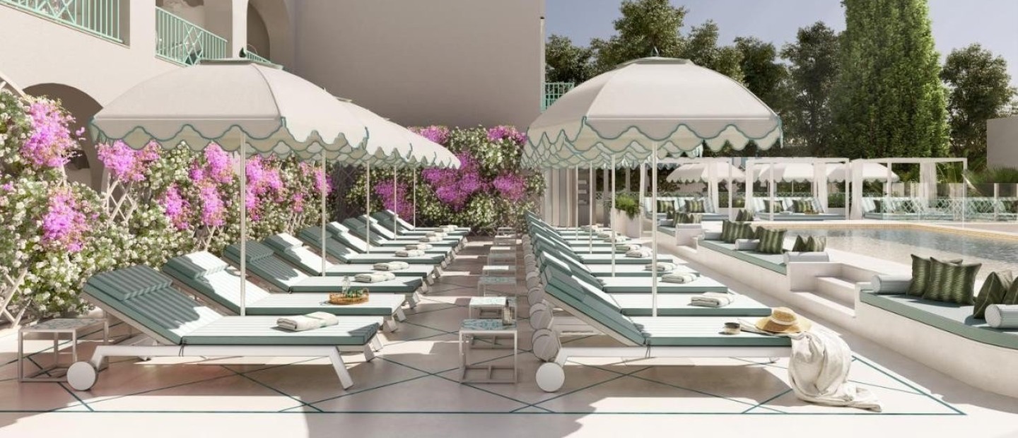 Το εμβληματικό La Palma Hotel στο Capri ανοίγει και πάλι τις πόρτες του μετά από μια ριζική ανακαίνιση