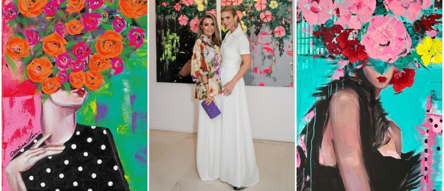 Athenian vibes: Τα εγκαίνια της 1ης ατομικής έκθεσης της Marina Leon, «My Secret Garden», στέφθηκαν από απόλυτη επιτυχία 