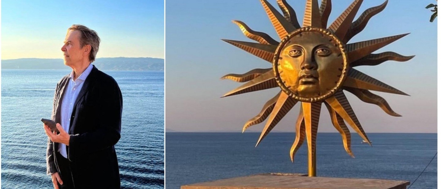 Apollo: Ο Jeff Koons «έφερε» τον θεό Απόλλωνα στην Ύδρα