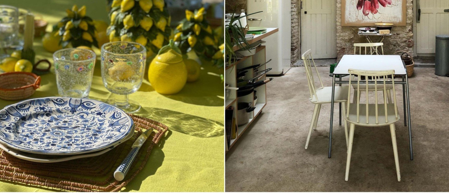 5 elegant τρόποι για να εισάγουμε summer atmosphere στην τραπεζαρία