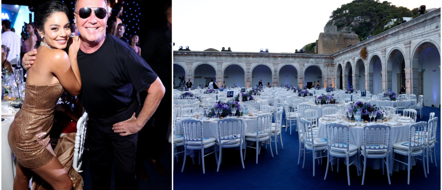 H LuisaViaRoma φιλοξένησε ένα λαμπερό charity event στο μαγικό Certosa San Giacomo του Capri 