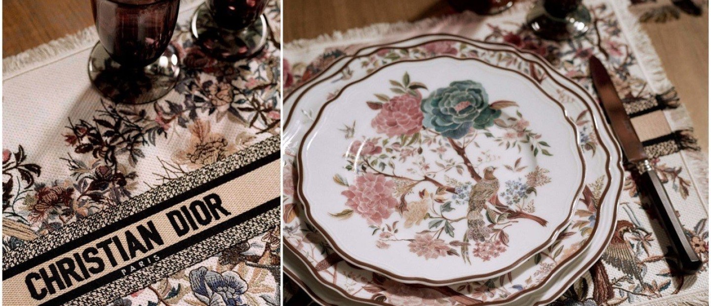 Η νέα tableware συλλογή του Dior Maison είναι ένας ύμνος στην ομορφιά του φθινοπώρου
