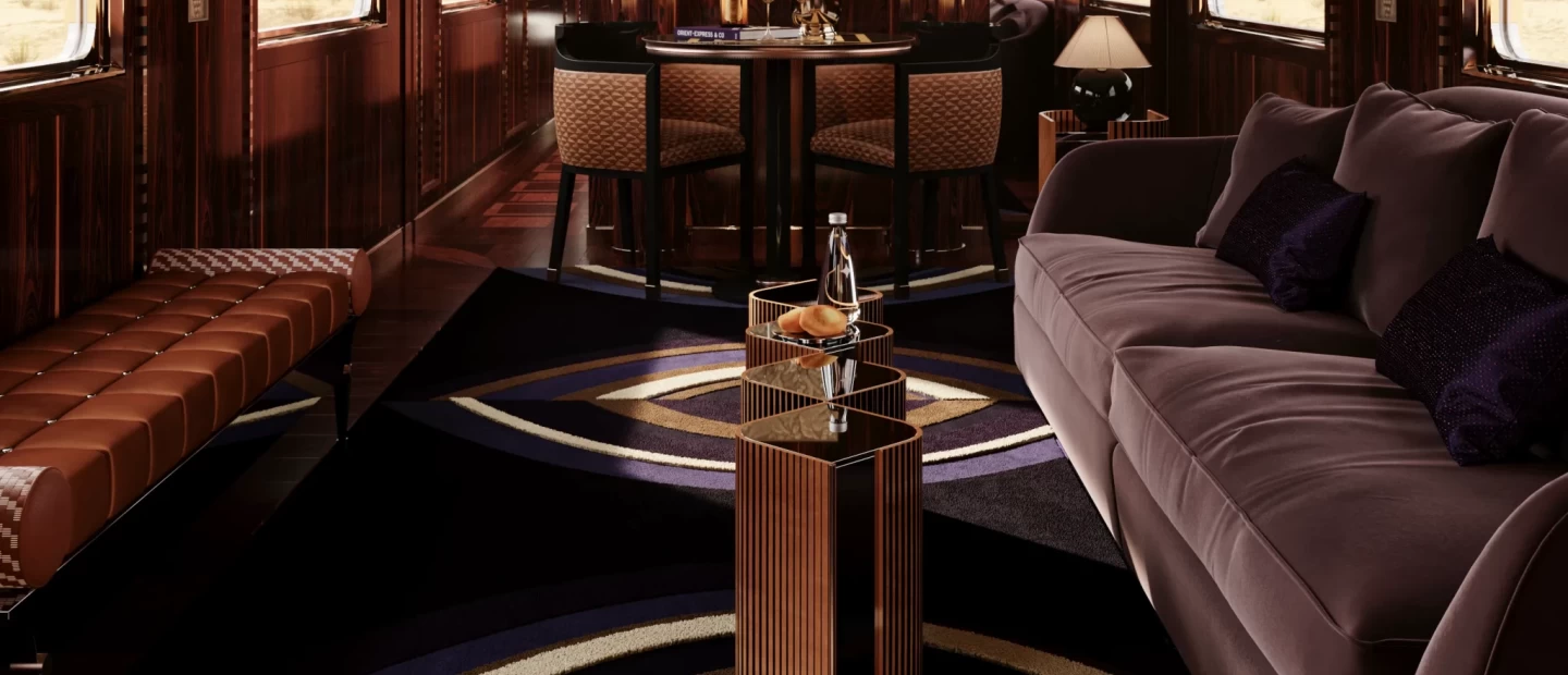 To Orient Express αποκαλύπτει τη νέα του προεδρική σουίτα σε μια εντυπωσιακή έκθεση design 