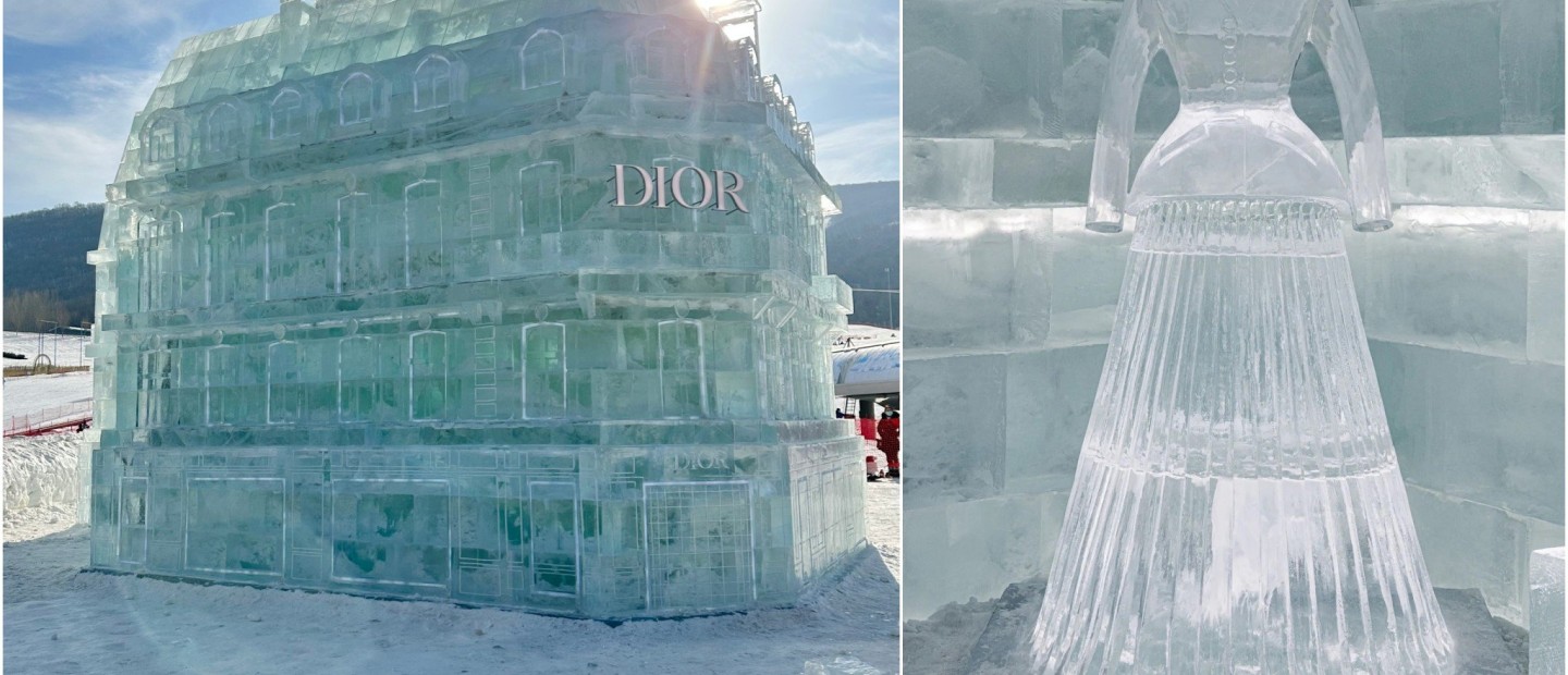H Dior έφερε την Avenue Montaigne σε ένα pop-up store στην Κίνα από γυαλί 