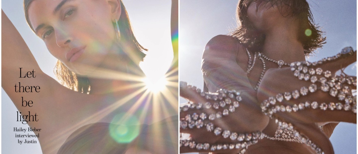 Η Hailey Bieber απαντά σε όλες τις ερωτήσεις του συζύγου της σε μια απολύτως προσωπική συνέντευξη