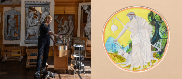 Η Gagosian παρουσιάζει στην Αθήνα νέα γλυπτά και ζωγραφικά έργα της Αμερικανίδας εικαστικού Rachel Feinstein