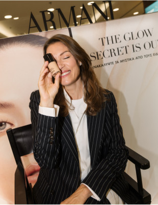 Ο οίκος Armani beauty παρουσίασε το νέο Luminous Silk Foundation σε ένα ξεχωριστό beauty event στη Θεσσαλονίκη