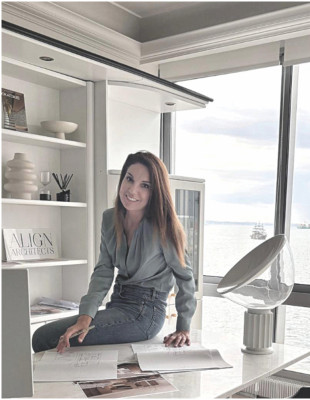 H αρχιτέκτονας μηχανικός και ιδρύτρια του Align Architects, Καλλιόπη Λίμπου, μιλά για μια αρχιτεκτονική με ισχυρό dna