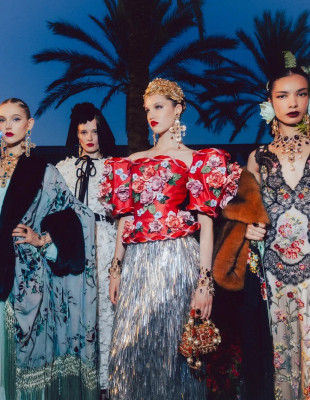 Η Σικελία πρωταγωνιστεί ξανά στην Alta Moda των Dolce&Gabbana