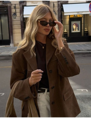 4 τρόποι να φορέσουμε το suede jacket το φθινόπωρο