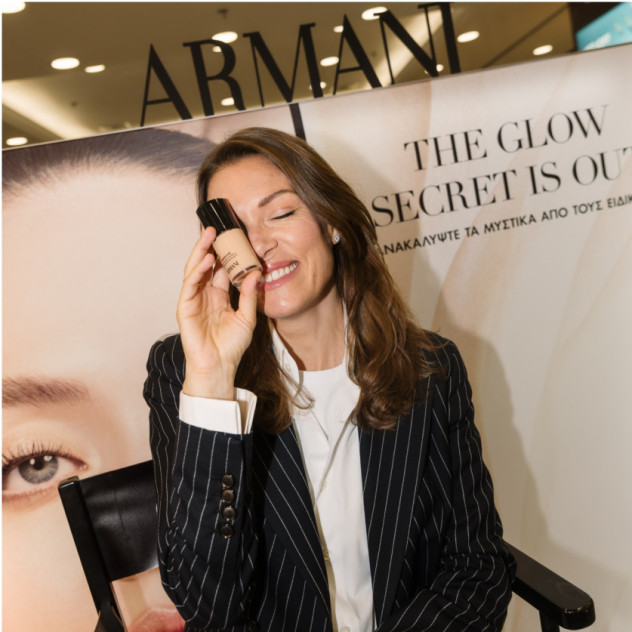 Ο οίκος Armani beauty παρουσίασε το νέο Luminous Silk Foundation σε ένα ξεχωριστό beauty event στη Θεσσαλονίκη