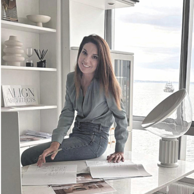 H αρχιτέκτονας μηχανικός και ιδρύτρια του Align Architects, Καλλιόπη Λίμπου, μιλά για μια αρχιτεκτονική με ισχυρό dna