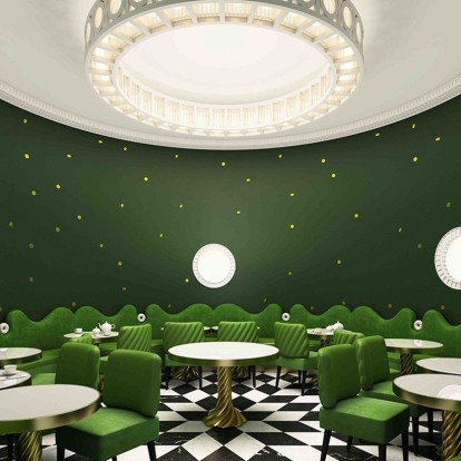 Ο κήπος των απολαύσεων στο Ladurée της Γενεύης που μοιάζει να βγήκε από παραμύθι