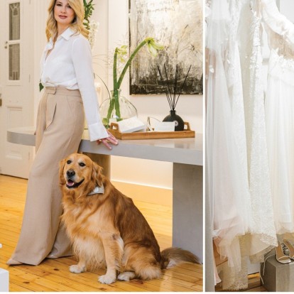 Φωτεινή Μπαλαμπανίδου: Η co-founder του Luccia B σχεδιάζει νυφικά για γυναίκες με προσωπικότητα 