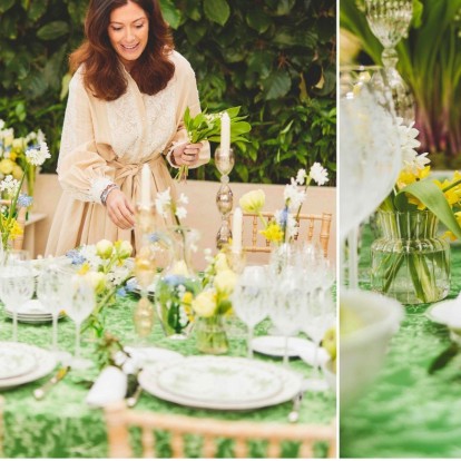 H Cordelia de Castellane γιορτάζει την Πρωτομαγιά στήνοντας ένα ονειρικό ανοιξιάτικο τραπέζι 