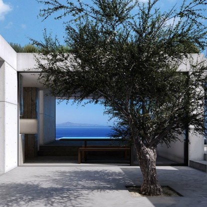 Δύο κατοικίες - τέλεια παραδείγματα Δωρικής απλότητας με απαράμιλλη θέα στο Αιγαίο