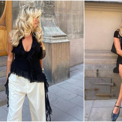 Summer staple: Τα μαύρα top που αποτελούν βάση των καλοκαιρινών look