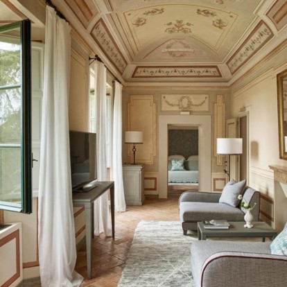 Η Ιταλίδα designer Paola Navone ηγήθηκε της ανακαίνισης του Castello del Nero