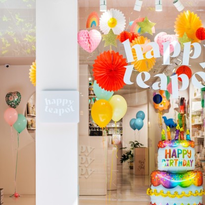 Το Happy Teapot θα σας πείσει να διοργανώσετε το επόμενό σας party!