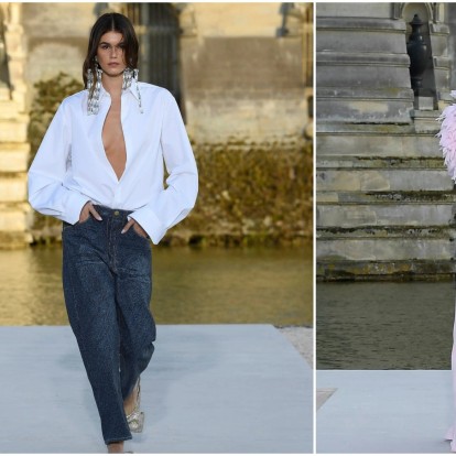 Valentino couture: Με βάση την παράδοξη απλότητα τα κομμάτια έμοιαζαν σαν να «αιωρούνται»