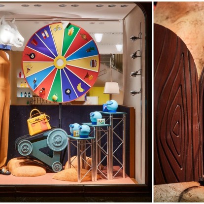 Oι νέες βιτρίνες του οίκου Hermès με τίτλο Life on Mars είναι πέρα από κάθε φαντασία 