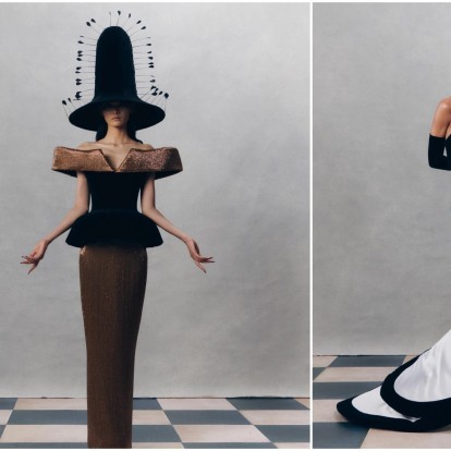 To London Fashion Week ξεκίνησε με το εξωπραγματικό show του Harris Reed