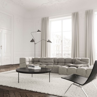 Ένα παριζιάνικο διαμέρισμα του 19ου αιώνα αποκτά σύγχρονη αύρα 