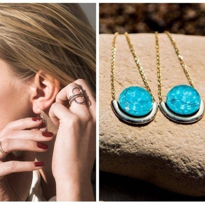 Τα παραδεισένια κοσμήματα της Παναγιώτας Αποστόλου 