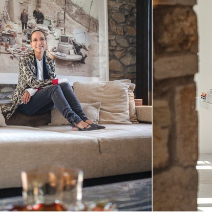 H γαλλίδα κοσμοπολίτισσα, Josephine Verine ανοίγει τις πύλες της μοναδικής κατοικίας της στην ορεινή Νικήτη της Χαλκιδικής