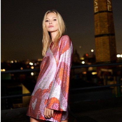 Το αποκλειστικό ντεμπούτο της Σίλιας Κριθαριώτη στα Harrods με μούσα την Kate Moss