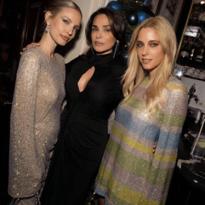 Λαμπερό πάρτι στο Marks Club στο Λονδίνο  για τη συνεργασία της Σίλιας Κριθαριώτη με το πολυκατάστημα Harrods