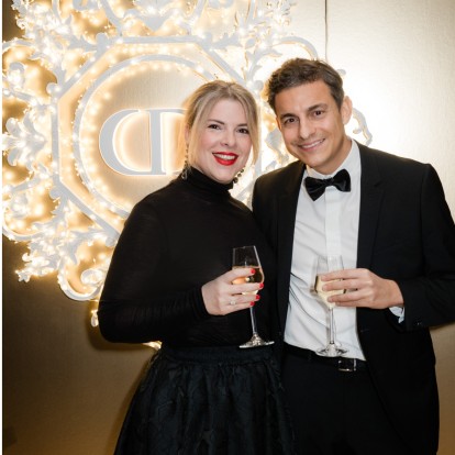 To Christmas dinner “Dressed in Dior” του γαλλικού οίκου στο Athénée restaurant 