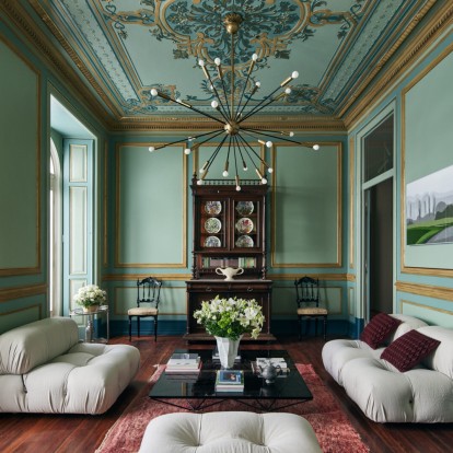 Ένα ανακαινισμένο αρχοντικό στη Λισαβόνα που θα σας εκπλήξει με το πανέμορφο design του