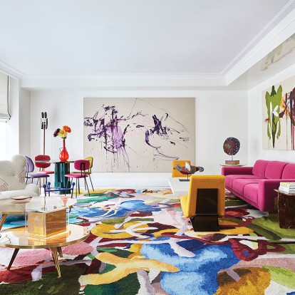 Ένα ολοκαίνουριο διαμέρισμα στην καρδιά της Νέας Υόρκης αναδεικνύει τη λατρεία ﻿της ιδιοκτήτριάς του για την Τέχνη