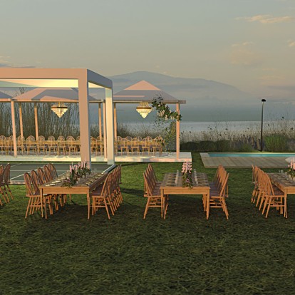 The Ideal Venue: Πραγματοποιήστε δίπλα στη θάλασσα την πιο μαγική δεξίωση γάμου 