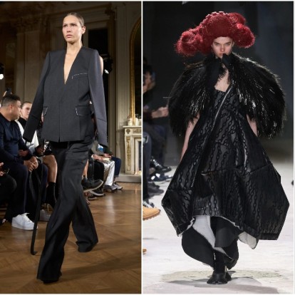 Τα shows των Victoria Beckham, Hermès, Comme des Garçons και Alexander McQueen ήταν μια ωδή στο high fashion