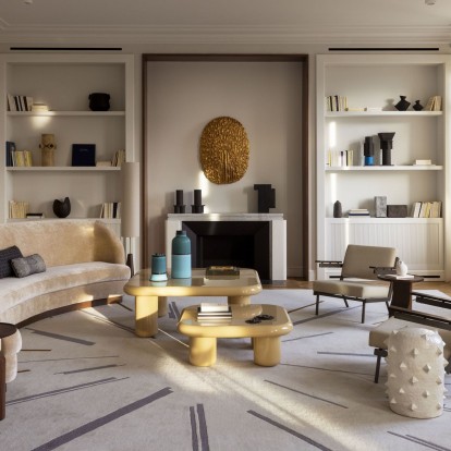 Ένα κομψό διαμέρισμα στο Παρίσι «υποκλίνεται» στη διακριτική πολυτέλεια