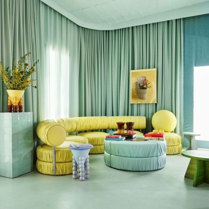 Μια super colorful κατοικία στη Βαλένθια είναι σχεδιασμένη ώστε να αποπνέει αισιοδοξία