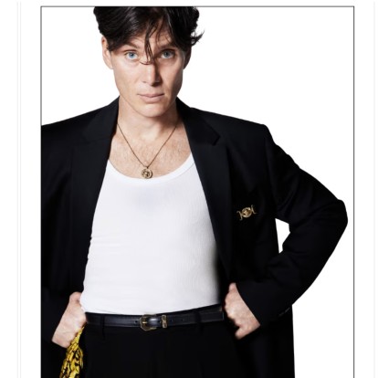 Ο Cillian Murphy και η Anne Hathaway πρωταγωνιστούν στην νέα καμπάνια Versace Icons