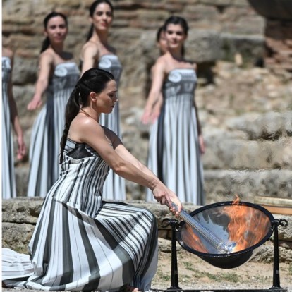 Ολυμπιακή Φλόγα: Τα highlights από την Τελετή Αφής στην Αρχαία Ολυμπία